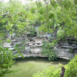 Cenote em Chichén Itzá
