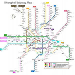 shanghai subway Map