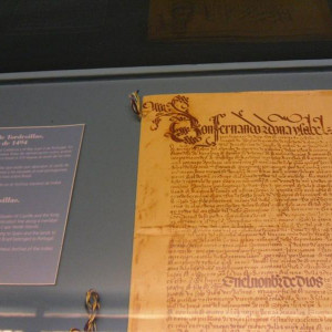 Tratado de Tordesilhas in Museo Colón