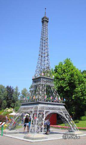DSC04670  Torre Eiffel (Paris)  Minimundus   Klagenfurt