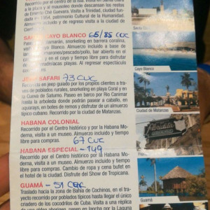 Excursões