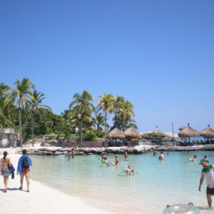 praia no xcaret