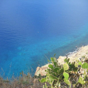 Costa vista de um miradouro