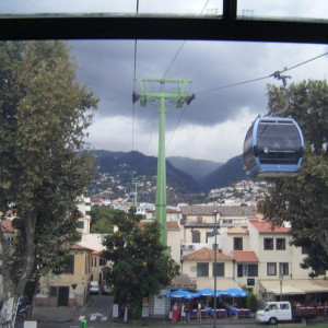 Teleférico para o Monte
