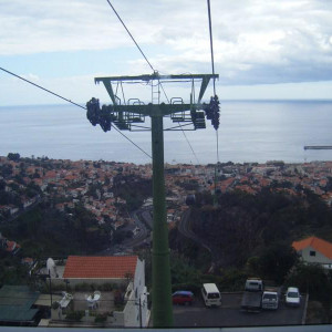Teleférico para o Monte