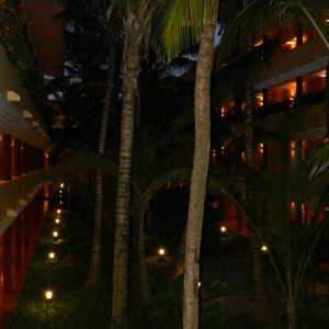 Jardins entre os quartos