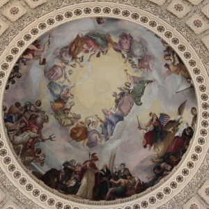 A famosa rotunda do capitólio