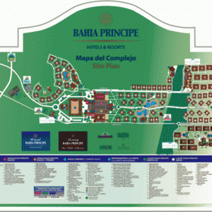 Map GranBahiaPrincipeComplex2012 PuntaCana