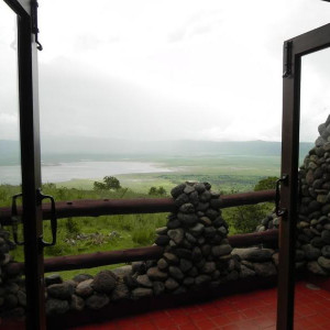 Vista quarto Ngorongoro Serena Lodge