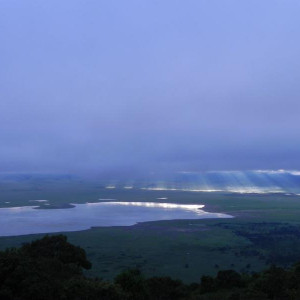 Vista quarto Ngorongoro Serena Lodge