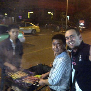 Este senhor ficou baptizado de Ronaldo ahahahahha