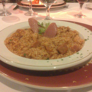 Jambalaia no Restaurante Cajun
