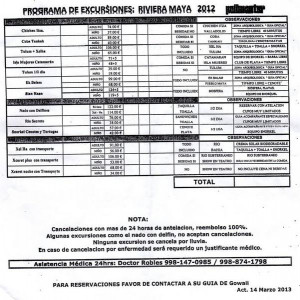 Excursões Pullmantur