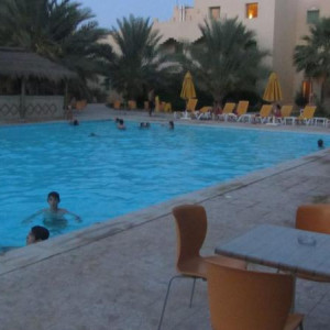 Hotel no Deserto Piscina