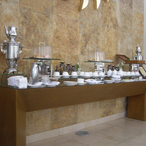 Mesa de Chás e Cafés.JPG