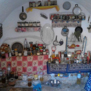 Cozinha da casa Berbere