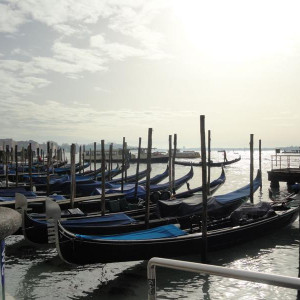 grande canal gondolas