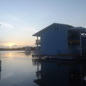 Quarto na lagoa
