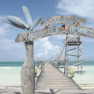 A praia no Melia cayo Guillermo