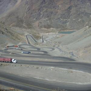O Caminho do Caracol na Cordilheira dos Andes
