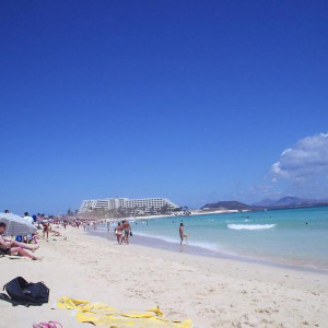 Gran Playas, junto a Corralejo