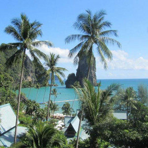 vista do quarto deluxe com vista mar - Centara krabi resort