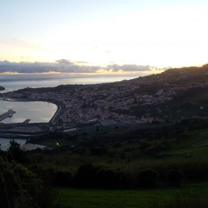 Vista da cidade da Horta, Monte Sra da Conceição