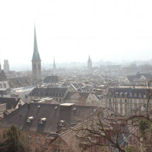 Zurich vista da Universidade