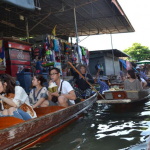 Mercado Flutuante Damnoen Saduak (BKK)