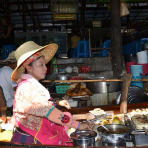 Mercado Flutuante Damnoen Saduak (BKK)
