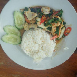 Almoço no Paradise Pearl em Long Beach Phi Phi