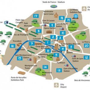 mapa Par