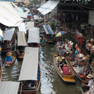 Tailândia | Bangkok | Damnoen Saduak Floating Market
