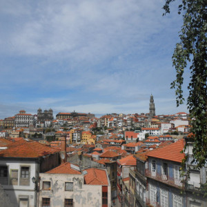 Vista do miradoudo da Sé