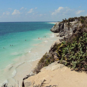 2011 Praia das Ruínas de Tulum, Riviera Maia, México