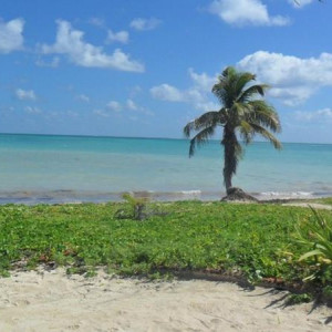 Praia em Sian Ka'an