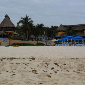 Praias a caminho de Playa Del Carmem