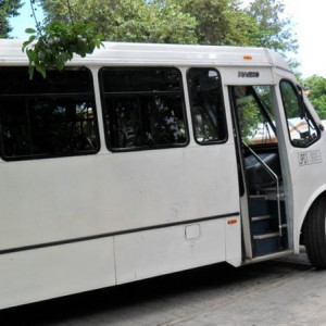 Autocarro do Hotel que nos levava para a praia e Playa Del Carmem