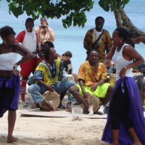 Festa na praia - Negril