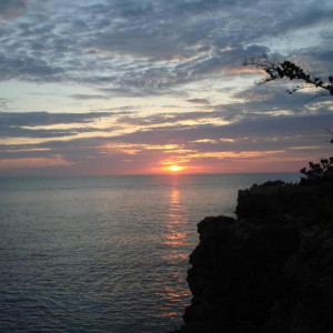 Pôr do sol no Rick´s