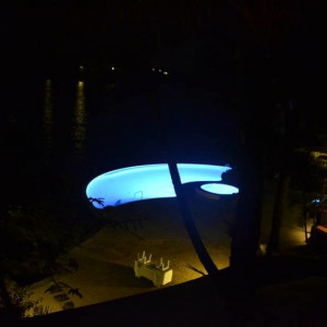 Clube Santana - piscina junto à praia