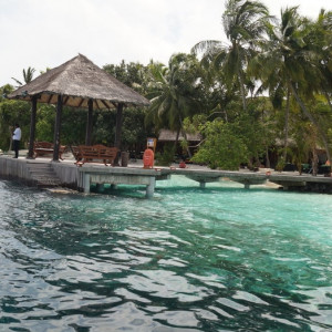 Chegada ao resort