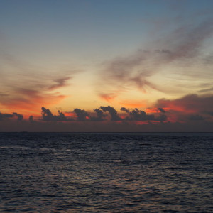 Por do sol