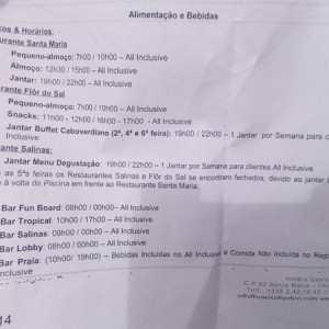 Documentos úteis do hotel3