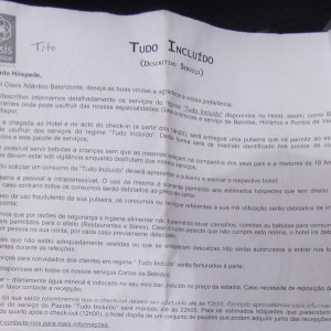 Documentos úteis do hotel2