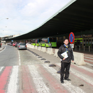En aeropuerto Madrid