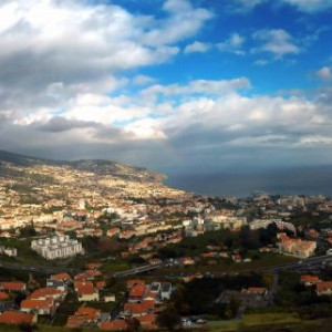 Funchal visto do Pico do Barcelos