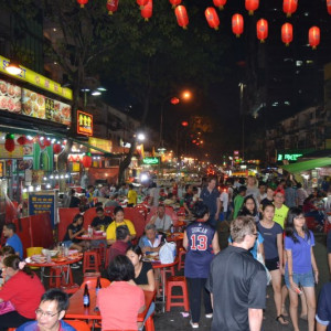 Bukit Bitang onde se come muito bem