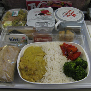 Emirates Refeição a bordo
