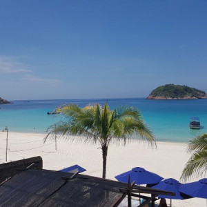 Vista do Restaurante do hotel Coral Redang